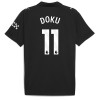 Camisola do Manchester City Doku 11 Equipamento Alternativo 2025-26 Camisola do Manchester City Doku 11 Equipamento Alternativo 2025-26